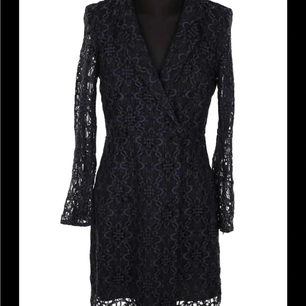Sandro Nanie Mini Lace Dress size S - Picture 10 of 11
